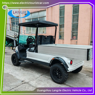 Motor AC de 48v Mini camião elétrico de 2 lugares carro de golfe utilitário elétrico com telhado para estacionar