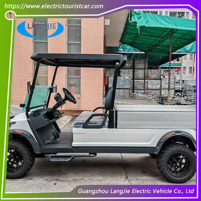 Carrinho de golfe de utilitário elétrico de motor de 48 V para 2 pessoas Carrinho de bagagem elétrico com carga para hotel