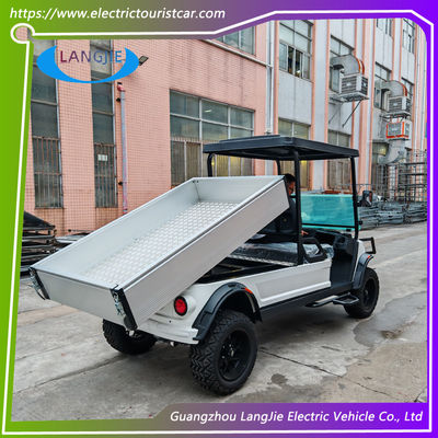 Carrinho de bagagem elétrico de 2 lugares de 48 V AC Motor Alimentado por bateria Carry Van For Park