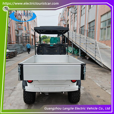 Cor Branca 2 Seats Carrinho de Bagagem Elétrico Buggy Com Motor AC Para Parque