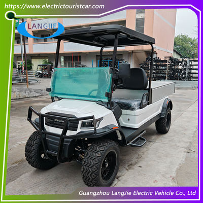 Cor Branca 2 Seats Carrinho de Bagagem Elétrico Buggy Com Motor AC Para Parque