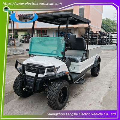 Cor Branca 2 lugares Passageiro Carros Elétricos de Golf AC Motor Elétrico Veículo de Carga para Parque