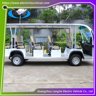 Customize Park University Electric Car Tour com 14 lugares 72V 5.5KW bateria seca