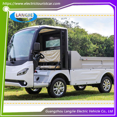 72V 7.5KW 2 lugares Pequeno caminhão elétrico Pequena plataforma de carga 1000kgs