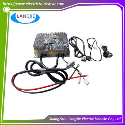 Carregador de bateria de autocarro turístico 72V 25A Carrinho de golfe Shuttle para carregadores de bateria automáticos