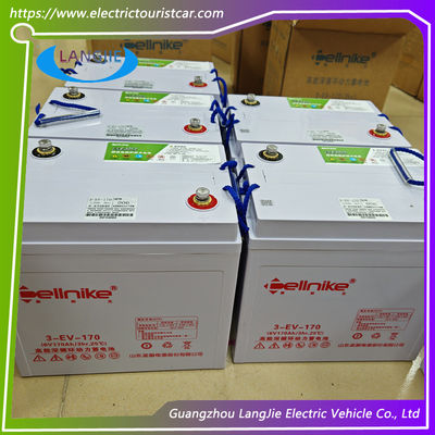 Bateria de ácido de chumbo 3-EV-170 LVTONG para automóveis de clube
