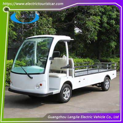 Carrinho de carga elétrico de 2 lugares, com motor AC, carrinho de bagagem elétrico para carga de mercadorias de 900 kg