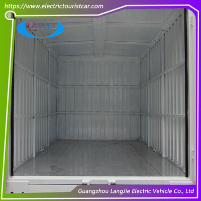 1.2 toneladas Carrinho de bagagem elétrico Para Aeroporto Carrinho elétrico AC Motor Carro elétrico de carga