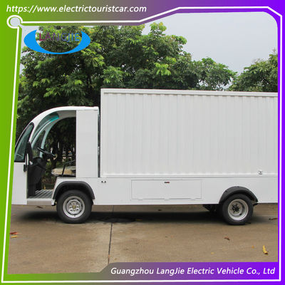 Carrinha de carga elétrica de 2 lugares para carga e descarga de mercadorias 900kg Carrinha de carga elétrica