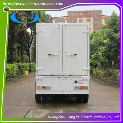 Profissional 7.5KW AC Motor Carrinho de bagagem elétrico 2 lugares Transit Van Elétrico Para Hotel