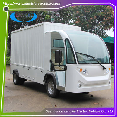 Carrinha de carga elétrica de 2 lugares para carga e descarga de mercadorias 900kg Carrinha de carga elétrica