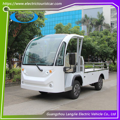 Veículo de carga elétrico de 2 lugares Motor AC 48V Veículo de carga elétrico com teto Para estacionamento