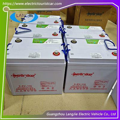 Bom preço. A bateria acidificada ao chumbo 6V 170AH Marshell para as peças elétricas do carro do golfe on-line