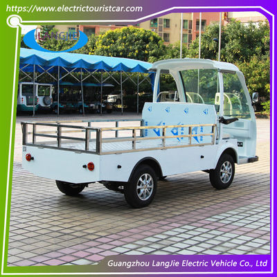Carrinho de bagagem elétrico de 2 lugares controlador de motor AC 48V carro de carga elétrico para hotel