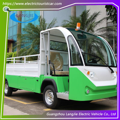 0.9 toneladas 2 lugares carro de bagagem elétrico com motor de carga elétrico AC 48v para fábrica
