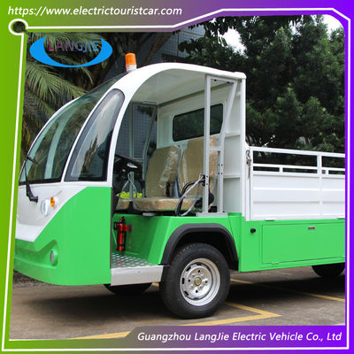 0.9 toneladas 2 lugares carro de bagagem elétrico com motor de carga elétrico AC 48v para fábrica