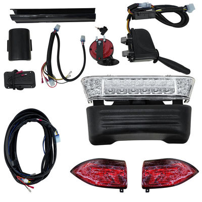 Carrinho de golfe 48V LED Luxury Car Light Set Turn Signal Farol para carro do clube