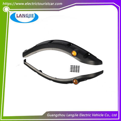 Noodles Decorativos Flat Negro Anticolisão E Roda de Esfregaço Sobrancelha CIub Carro DS Peças de Carrinho de Golf