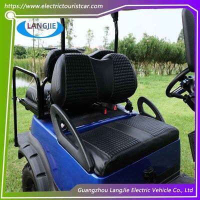 Clube Carro DS Golf Carro Cochilo Fronteiro Duplo Diamante Modelo Assento Set Preto Acessórios