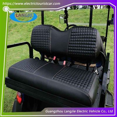 Clube Carro DS Golf Auto almofada e encosto de couro encosto com padrão quadriculado