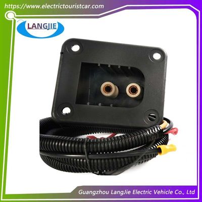 Ezgo Golf Cart Socket Square Socket TXT com dois componentes redondos