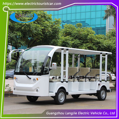 72V 7.5KW Carro turístico elétrico universitário 11 lugares Bateria 6v * 12pcs Para aluguer de carros turísticos