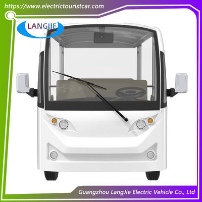 Carro turístico elétrico de 14 lugares e eficiência com controlador de motor AC para ônibus turístico infantil 72V 7.5KW