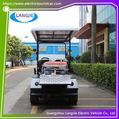 2 lugares + 1 cama Multi Passageiro Carro de Ambulância Elétrico 48V AC Motor para estacionamento