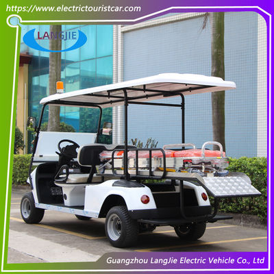 Resort Electric Utility Golf Cart 2 lugares + 1 cama Carro Elétrico Com Luz Superior Para Aeroporto