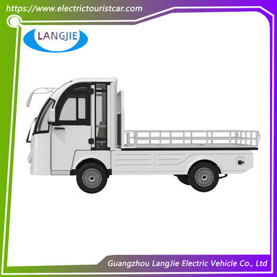 Carrinho de bagagem elétrico de 72 V com caixa de carga e design versátil para transporte fácil e conveniente
