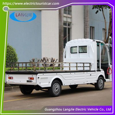 Carrinho de golfe de 2 lugares Branco 72V AC Motor Carrinhos de bagagem elétricos para Hotel Resort Factory
