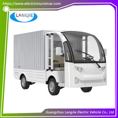 Carrinho de bagagem elétrico de 2 lugares Motor AC para hotel Esponja 48v/5kw Com assentos de couro artificial