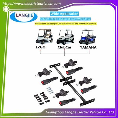 Kit de cinto de segurança EZGO TXT de 4 lugares para carrinho de golfe de quatro rodas