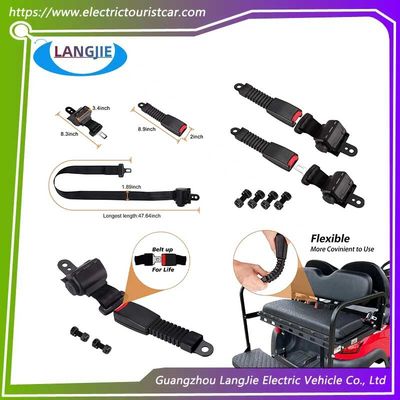 EZGO TXT Golf Club Kit de Cinturão de Segurança de Automóvel Com Bracket