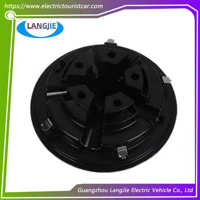Yamaha Cobertura de rodas de liga de cromo Carrinho de golfe 4x8 polegadas Acessórios Hub de roda