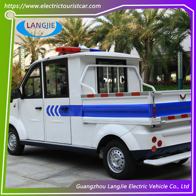 Carro-patrulha bonde de 5 Seater, carros de serviço público postos bondes com luz grande no telhado