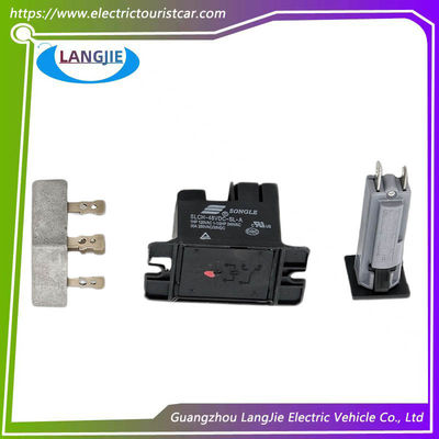 Interruptor térmico de diodo do carrinho de golfe SLCH-48VDC-SL-A Relay Three In One Club Peças automotivas