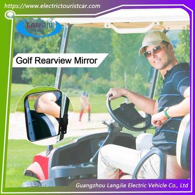 Espelho retrovisor dobrável para carros elétricos de turismo e patrulha Carros de golfe