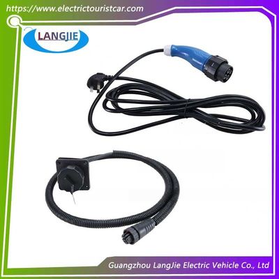 Excavadora de carregador e tomada de ligação 220V Peças de carrinho de golfe