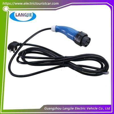 Acessórios para carrinhos de golfe eléctricos EXCAR Cabo de carregamento e tomada de carregamento