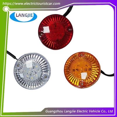 Bom preço. Luz redonda 8cm LED 12V Luz de travão Marshell Elétrico Turismo e Peças de carro de patrulha on-line