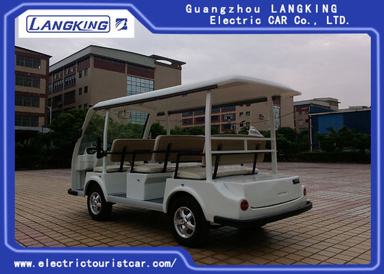 carro bonde 8 do turista do motor da C.C. 48V o mini assenta o peso leve 640KGS de carregamento