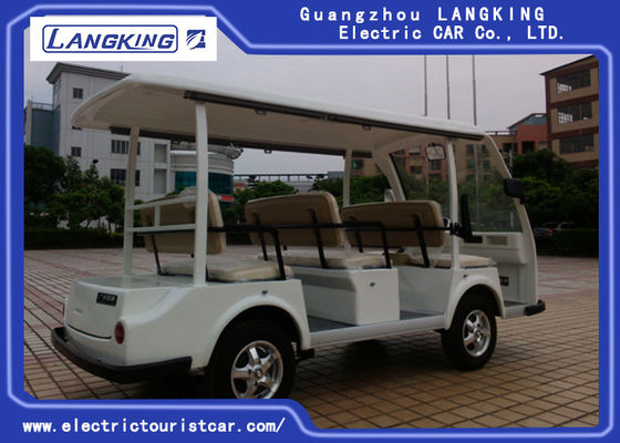 carro bonde 8 do turista do motor da C.C. 48V o mini assenta o peso leve 640KGS de carregamento
