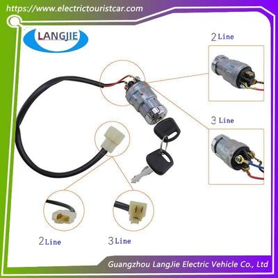 Bom preço. Veículo de turismo elétrico 2 fios de ignição sinal de interruptor LVTONG Golf Cart 3 fios de acessórios on-line