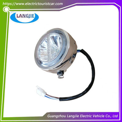 Farol de nevoeiro circular à prova d'água LVTONG para acessórios de carrinho de golfe