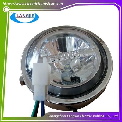 Farol de nevoeiro circular à prova d'água LVTONG para acessórios de carrinho de golfe