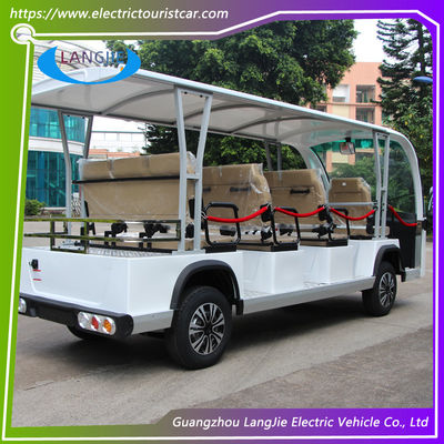 Bom preço. Autocarro elétrico de 11 lugares 72V 7.55KW Bateria seca ônibus turístico com caixa pequena para hotel on-line