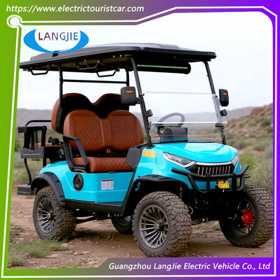 Carro Clube Carro de Golfe 4 lugares AC Motor Elétrico Bus Turístico Para Parque