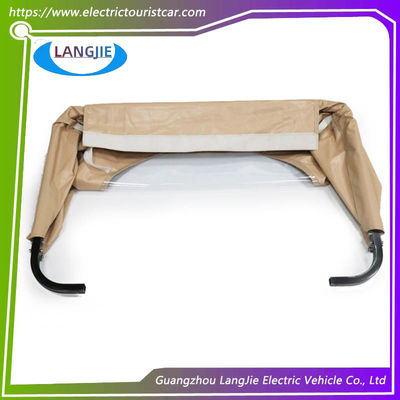 Saco traseiro de carro de clube cobertura de chuva, desmontável e dobrável, adequado para carrinhos de golfe