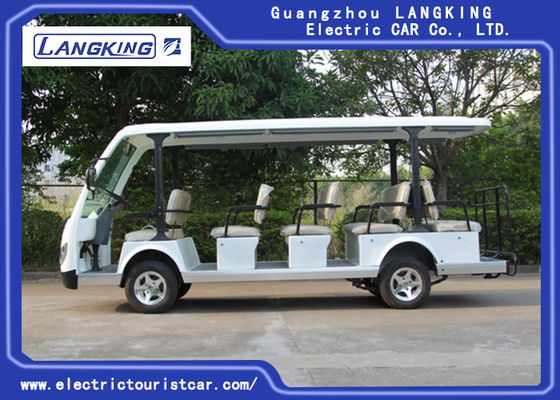 Ônibus Sightseeing bonde de 14 Seater, carro bonde da canela 72v para a exposição